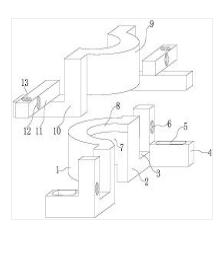 一种橡胶管道接口夹具